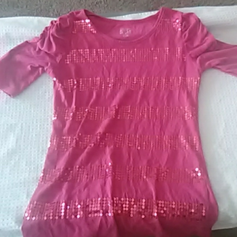 Canyon River Blues  sparkling  Pink girls shirt